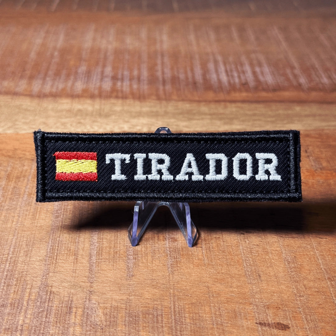 Parche con nombre personalizado 9,5 x 2,5 cm