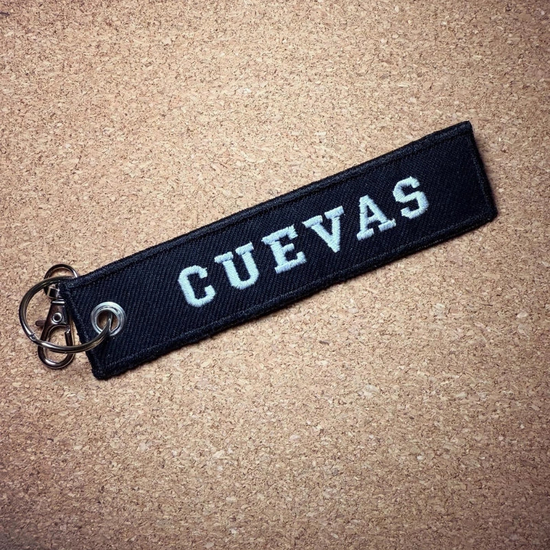 Llavero con texto personalizado 13 x 3 cm