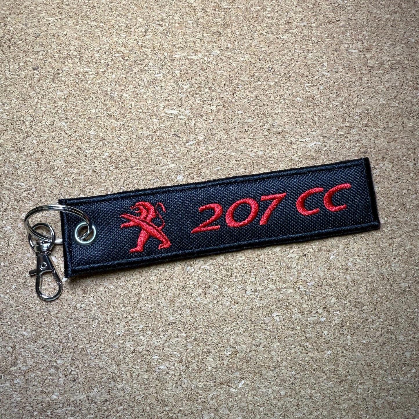 Llavero con texto personalizado 13 x 3 cm