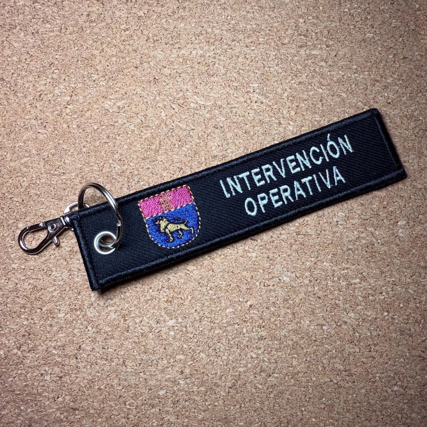 Llavero con texto personalizado 13 x 3 cm