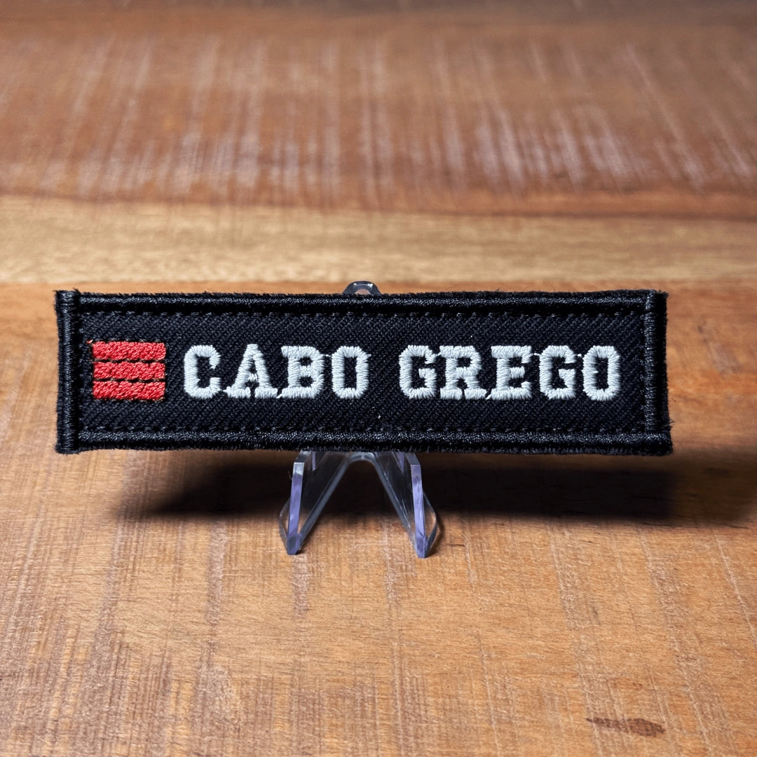 Parche con nombre personalizado 9,5 x 2,5 cm