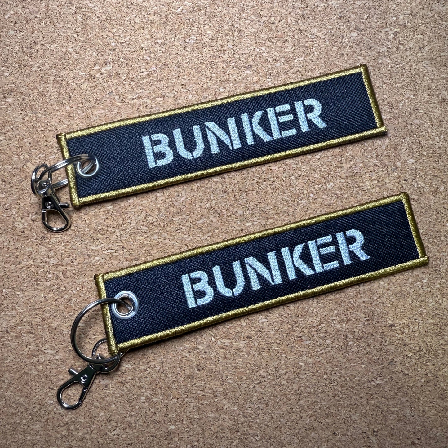 Llavero con texto personalizado 13 x 3 cm