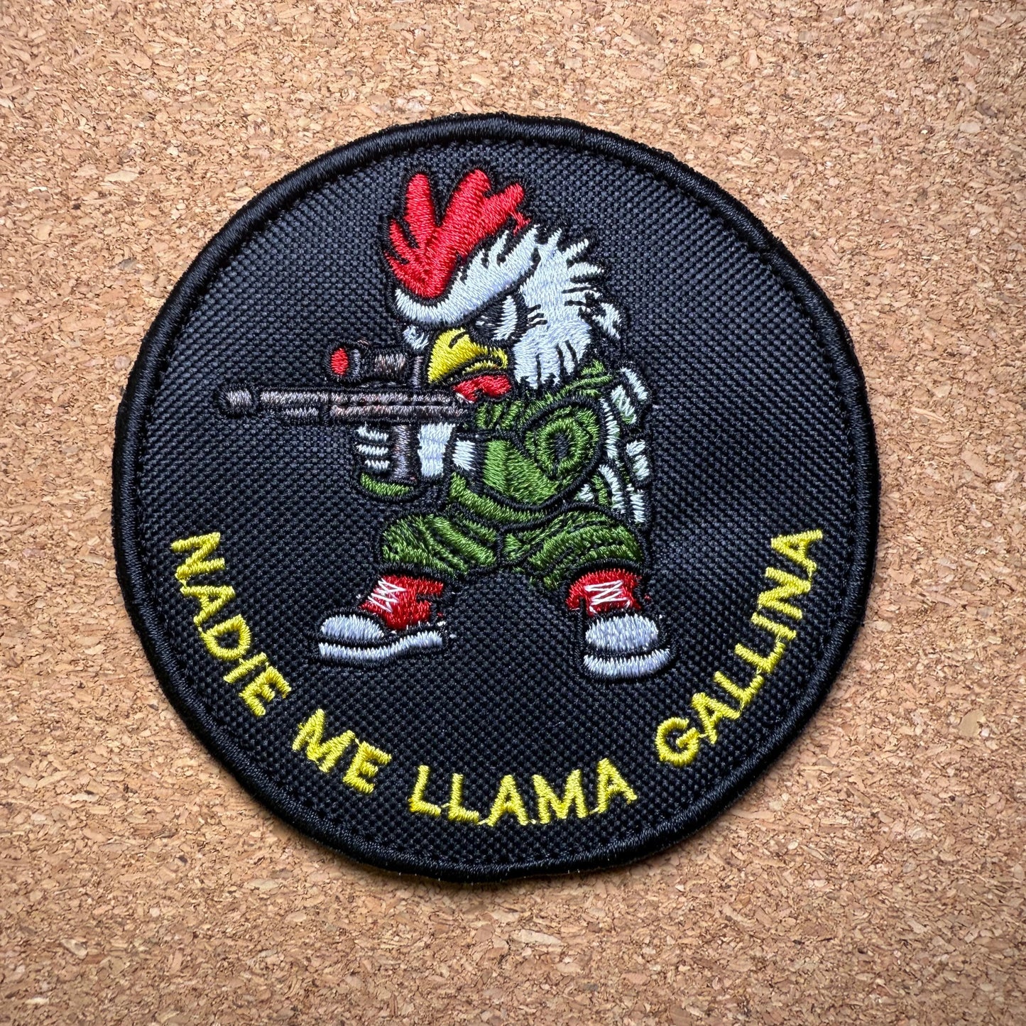 Parche redondo personalizado 9cm