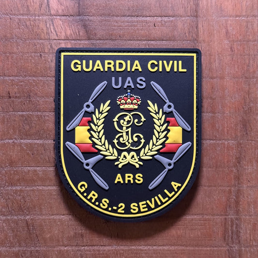 Parche 3D escudo unidad UAS GRS-2 SEVILLA