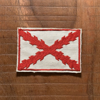 Parche bordado Cruz de Borgoña