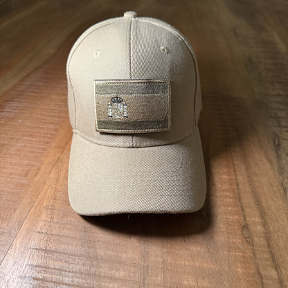 Parche bordado bandera de España árido