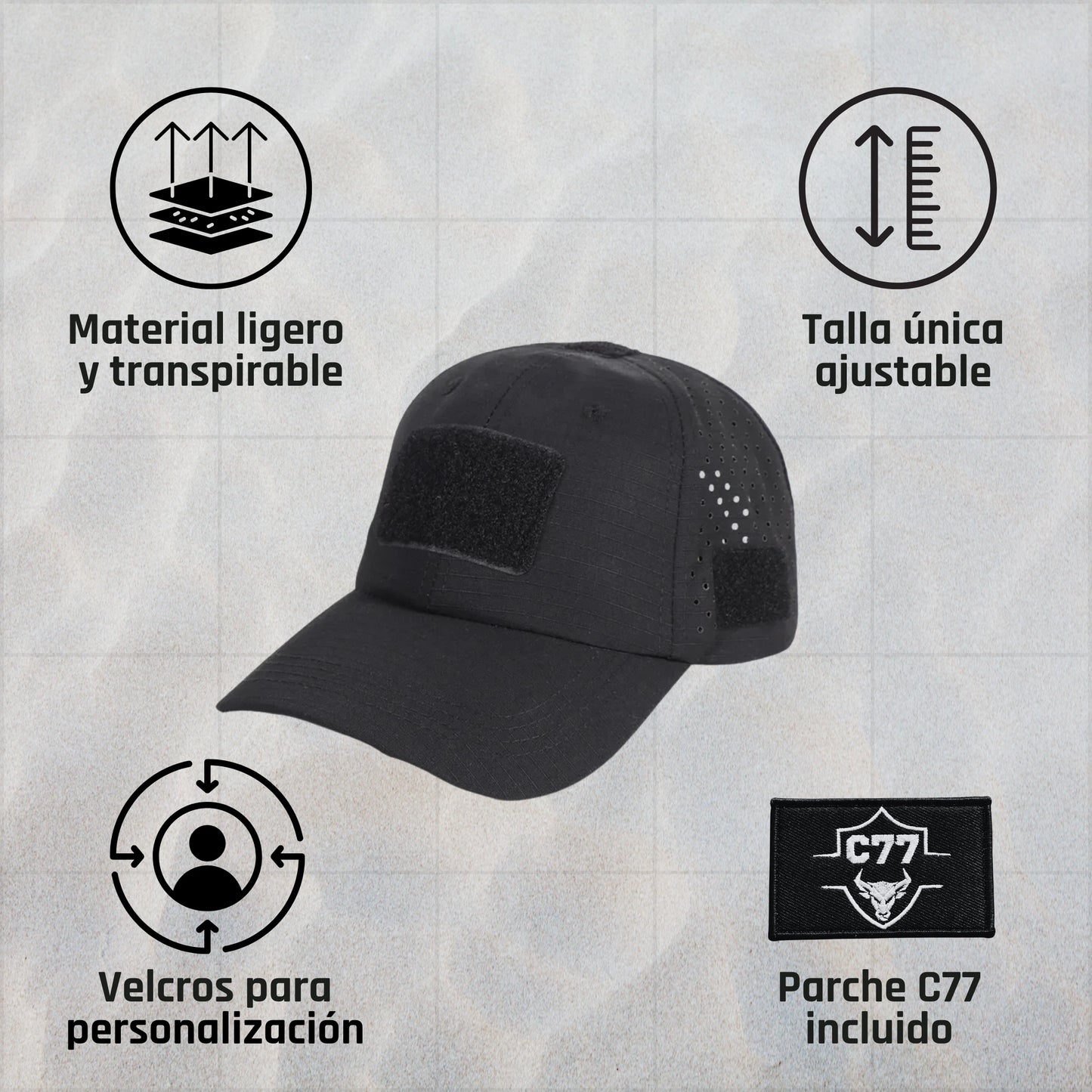 Gorra de operador C77