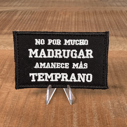 Parche con texto personalizado 8 x 5 cm
