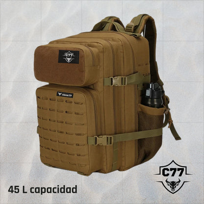 Mochila táctica 45 L MOLLE C77